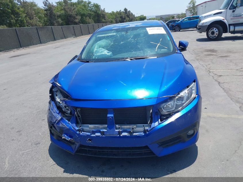 2018 Honda Civic Ex-T VIN: JHMFC1F30JX022290 Lot: 39935802