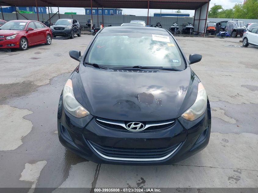 2012 Hyundai Elantra Gls VIN: 5NPDH4AE1CH074904 Lot: 39935808