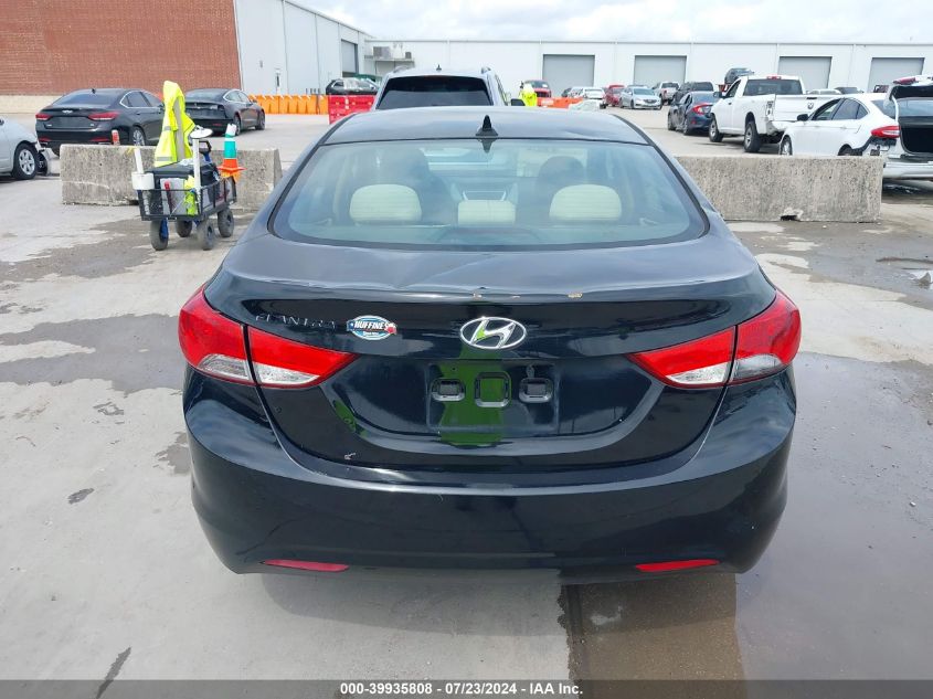 2012 Hyundai Elantra Gls VIN: 5NPDH4AE1CH074904 Lot: 39935808