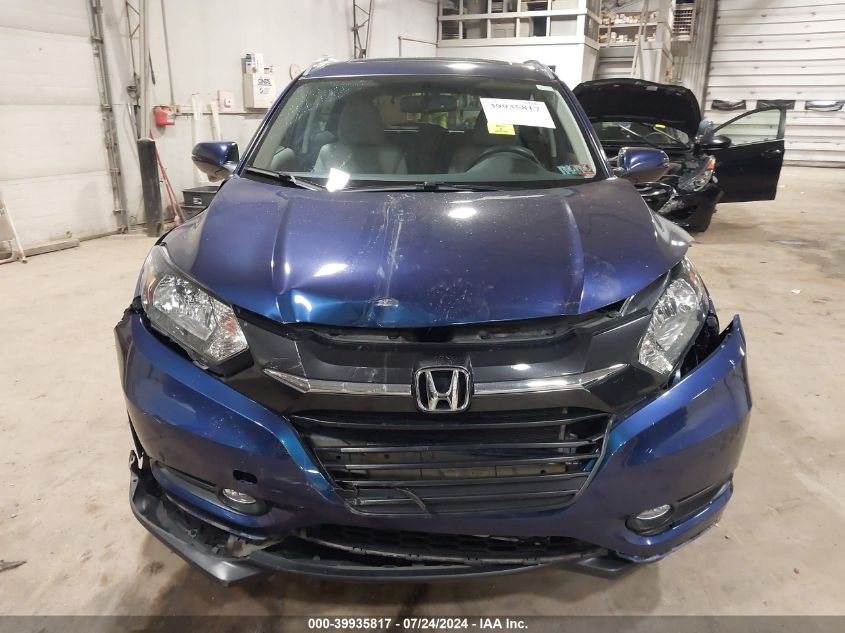 2016 Honda Hr-V Ex-L VIN: 3CZRU6H71GM736690 Lot: 39935817