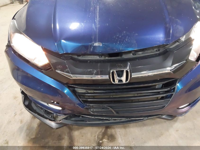 2016 Honda Hr-V Ex-L VIN: 3CZRU6H71GM736690 Lot: 39935817