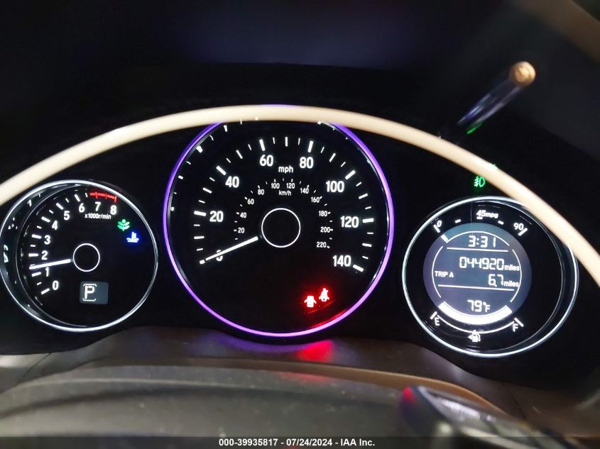 2016 Honda Hr-V Ex-L VIN: 3CZRU6H71GM736690 Lot: 39935817