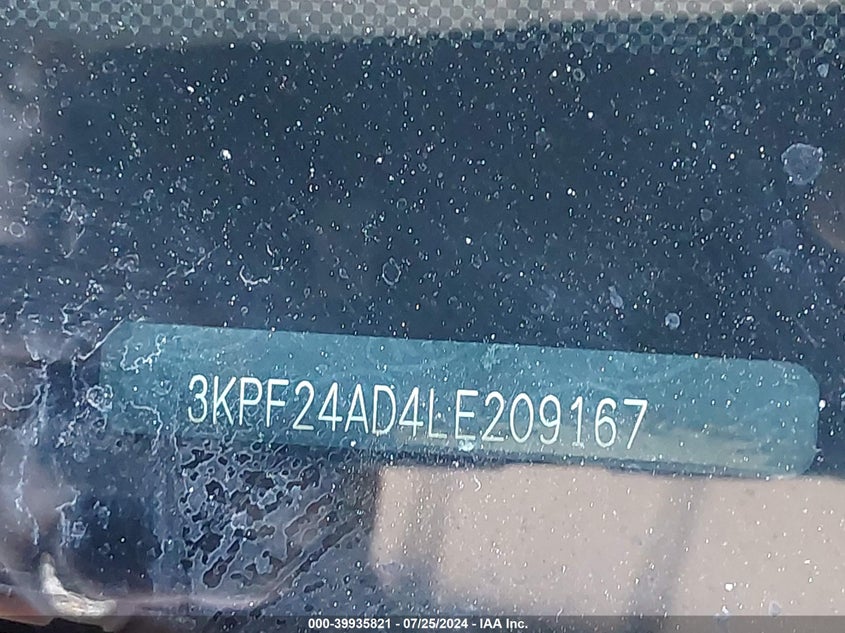 2020 KIA FORTE LXS - 3KPF24AD4LE209167