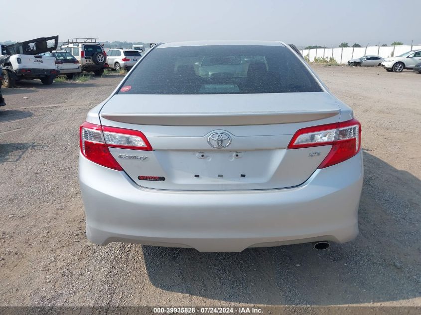 2012 Toyota Camry L/Le/Se/Se Limited Edition/Xle VIN: 4T1BF1FK9CU070269 Lot: 39935828