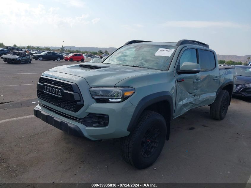 VIN 5TFCZ5AN7MX267935 2021 Toyota Tacoma, Trd Pro no.2