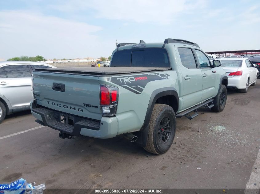 VIN 5TFCZ5AN7MX267935 2021 Toyota Tacoma, Trd Pro no.4