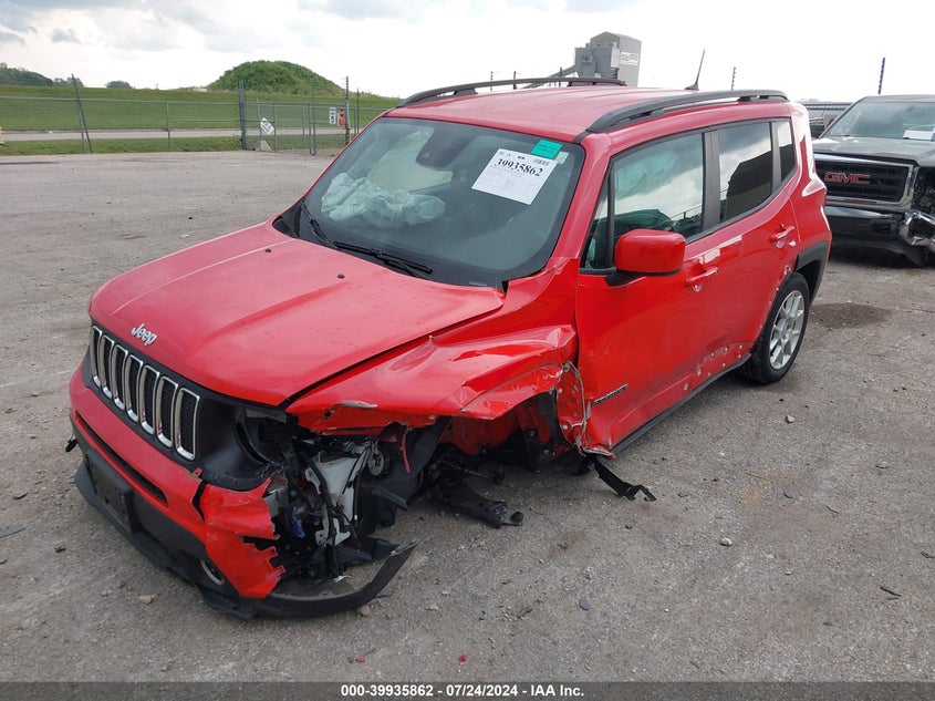 VIN ZACNJDBB2MPM35883 2021 JEEP RENEGADE LATITUDE