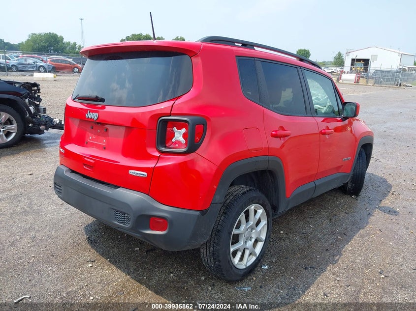 VIN ZACNJDBB2MPM35883 2021 JEEP RENEGADE LATITUDE