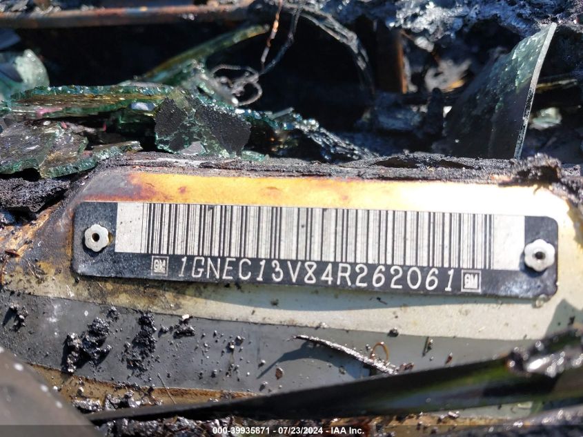 2004 Chevrolet Tahoe Ls VIN: 1GNEC13V84R262061 Lot: 39935871