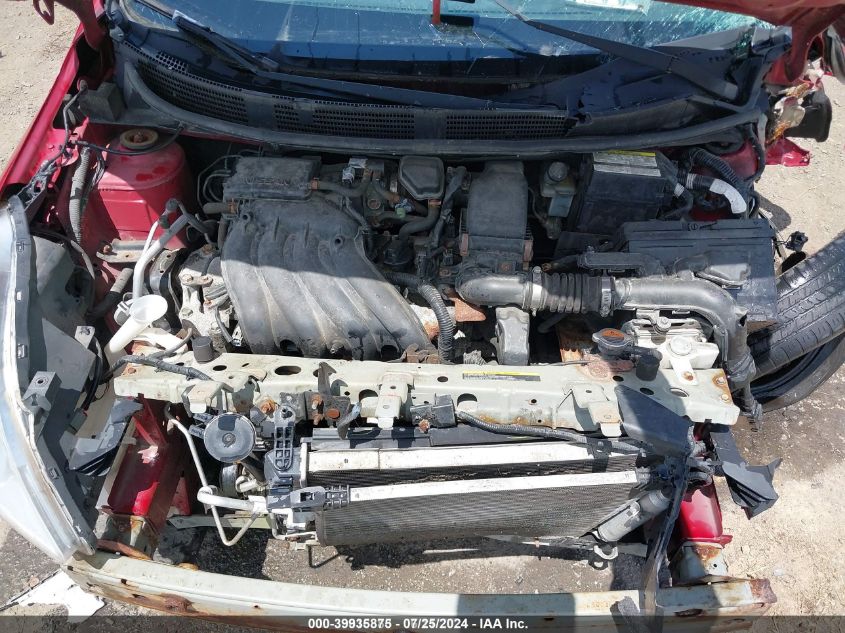 2014 Nissan Versa 1.6 S+ VIN: 3N1CN7AP1EL843446 Lot: 39935875