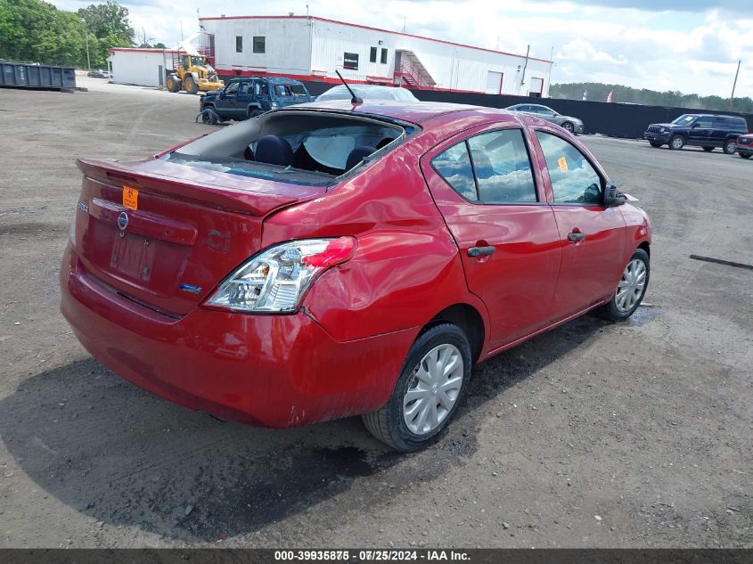 3N1CN7AP1EL843446 | 2014 NISSAN VERSA