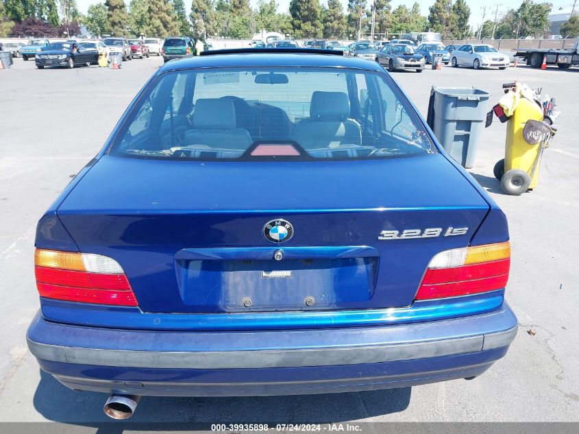1998 BMW 328Is VIN: WBABG1325WET06546 Lot: 39935898