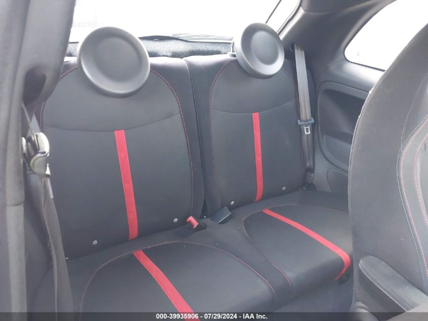 2015 Fiat 500 Abarth VIN: 3C3CFFFH5FT590529 Lot: 39935906