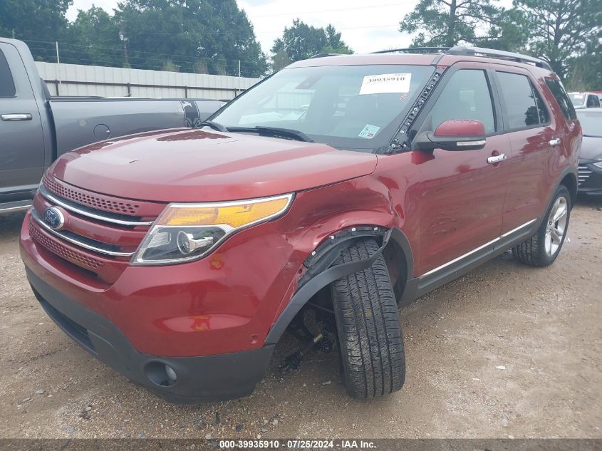 2014 Ford Explorer Limited VIN: 1FM5K8F89EGB16724 Lot: 39935910