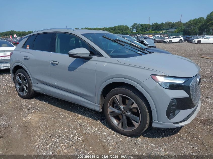 2022 Audi Q4 E-Tron, Premium...