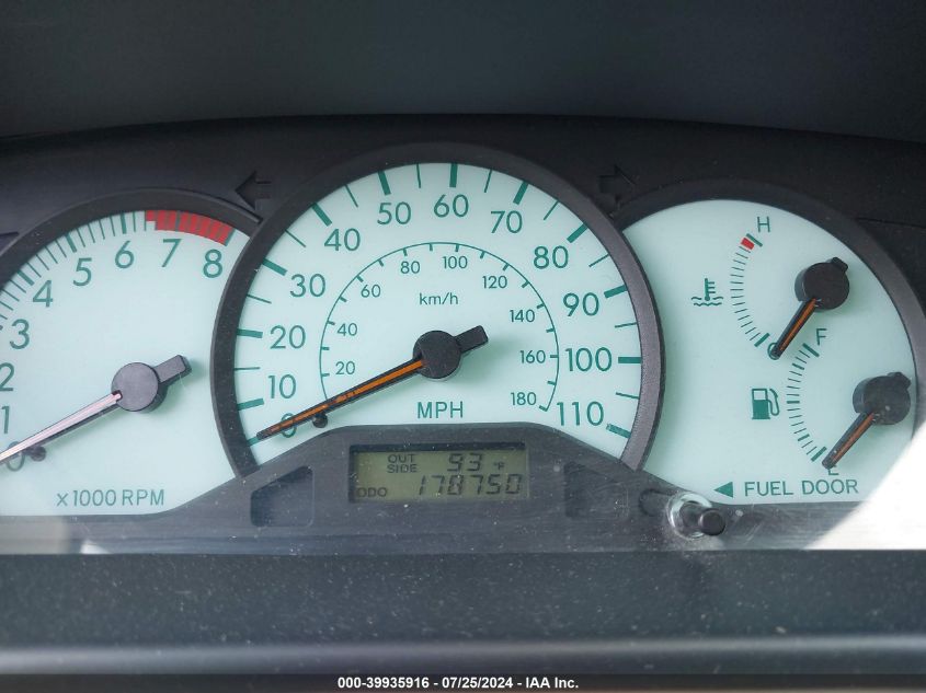 2003 Toyota Corolla Ce/Le/S VIN: 1NXBR32E43Z143969 Lot: 39935916