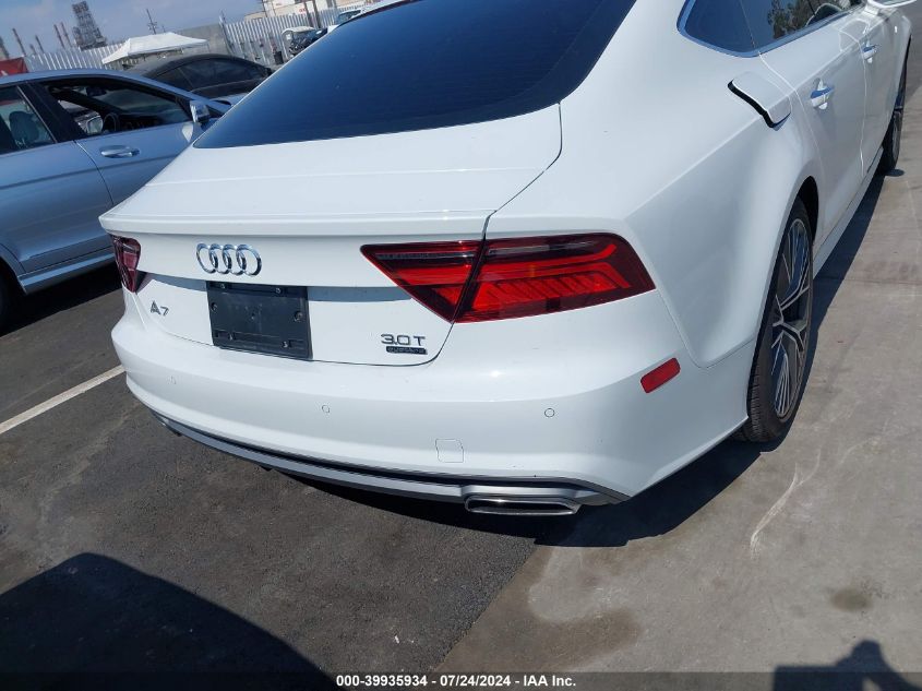 2018 Audi A7 3.0T Premium Plus VIN: WAU23AFC4JN062946 Lot: 39935934