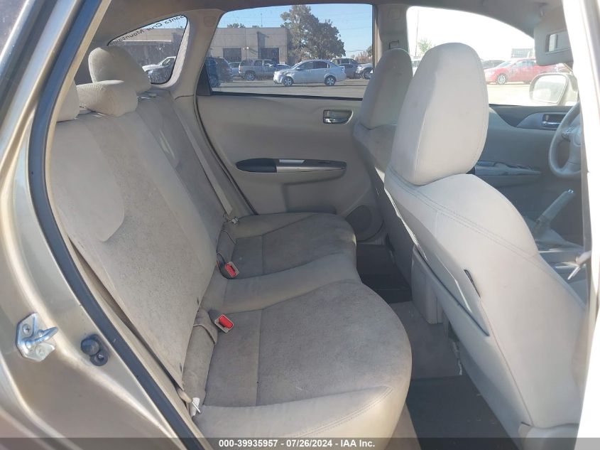 2008 Subaru Impreza 2.5I VIN: JF1GH616X8H814186 Lot: 39935957