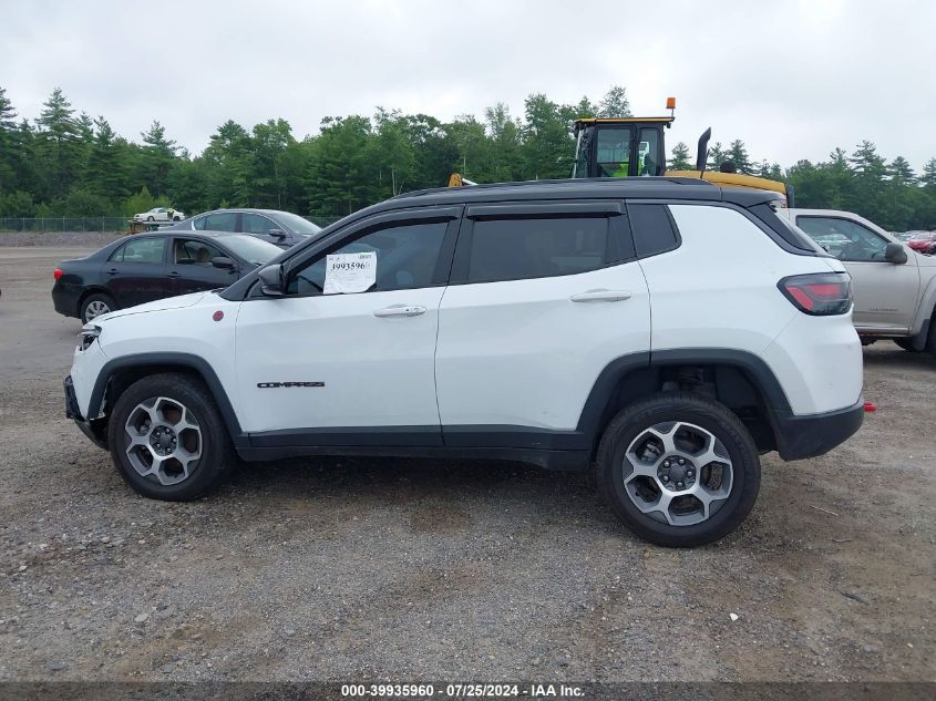 2022 Jeep Compass Trailhawk 4X4 VIN: 3C4NJDDB2NT141071 Lot: 39935960