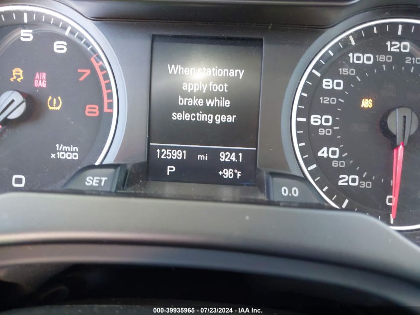 2011 Audi A4 2.0T Premium VIN: WAUFFAFL7BN042782 Lot: 39935965