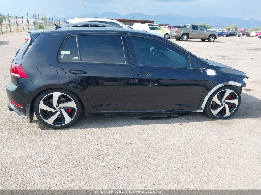 2021 Volkswagen Golf Gti 2.0T Autobahn/2.0T S/2.0T Se VIN: 3VW6T7AU6MM005554 Lot: 39935970