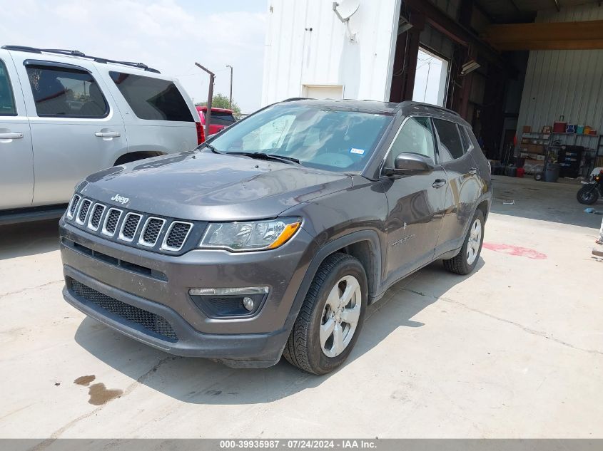 2019 Jeep Compass Altitude Fwd/Latitude Fwd/Sun And Wheel Fwd VIN: 3C4NJCBB4KC637370 Lot: 39935987