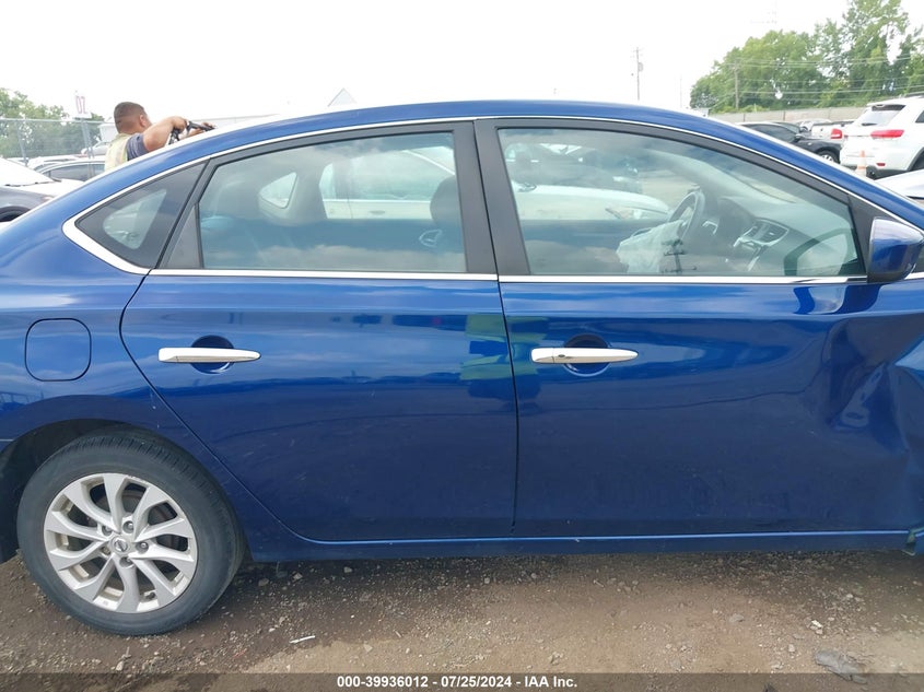 2019 Nissan Sentra Sv VIN: 3N1AB7AP0KY379502 Lot: 39936012