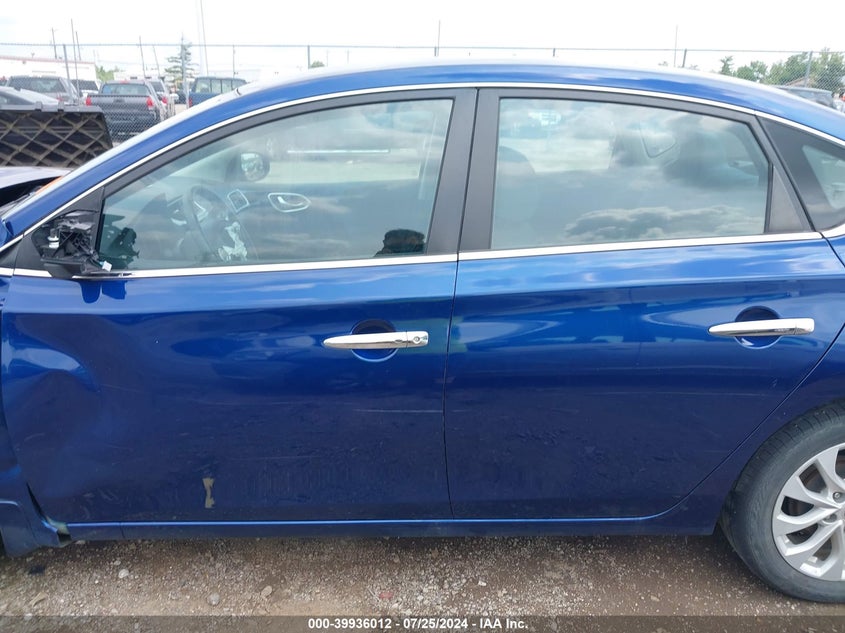 2019 Nissan Sentra Sv VIN: 3N1AB7AP0KY379502 Lot: 39936012
