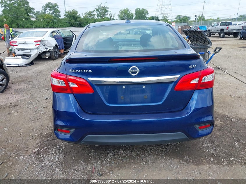 2019 Nissan Sentra Sv VIN: 3N1AB7AP0KY379502 Lot: 39936012