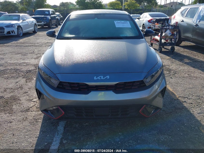 VIN 3KPF54AD7NE451445 2022 KIA FORTE GT LINE