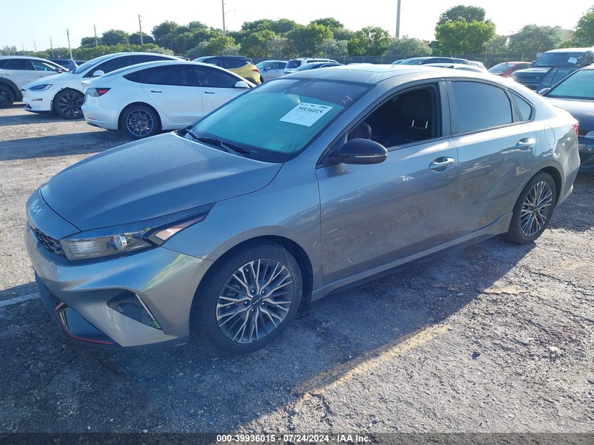 VIN 3KPF54AD7NE451445 2022 KIA FORTE GT LINE