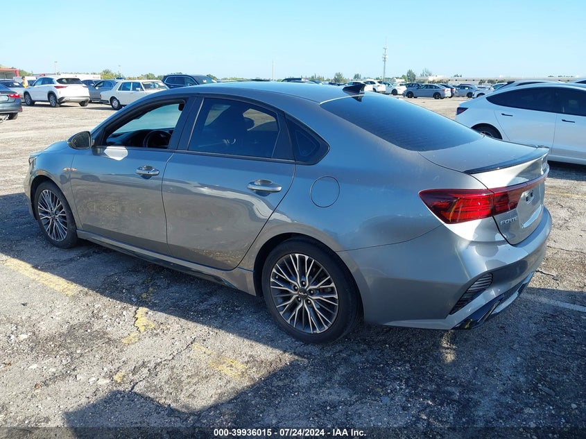 VIN 3KPF54AD7NE451445 2022 KIA FORTE GT LINE