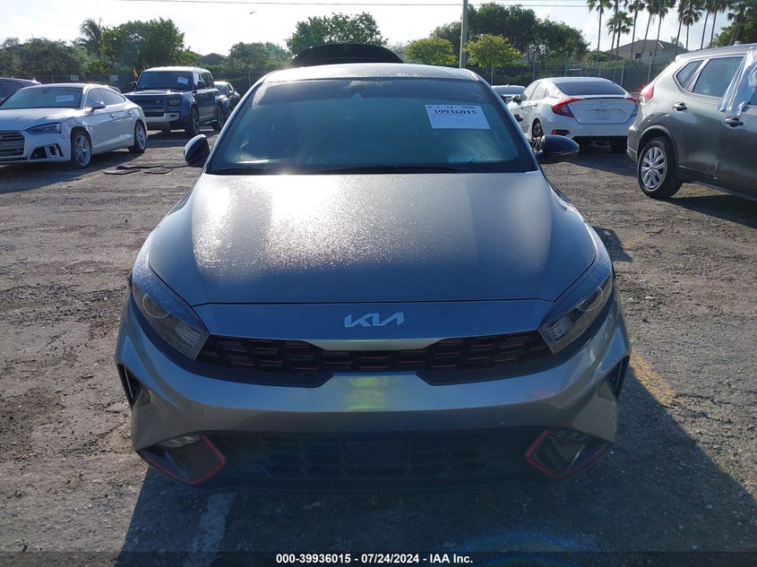 VIN 3KPF54AD7NE451445 2022 KIA FORTE GT LINE