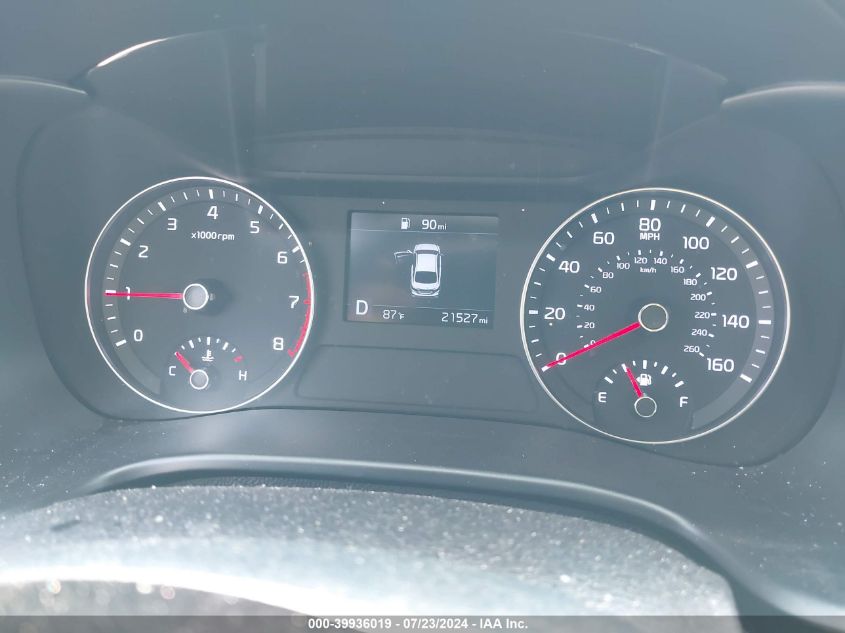 2021 Kia Forte Lxs VIN: 3KPF24AD7ME307773 Lot: 39936019