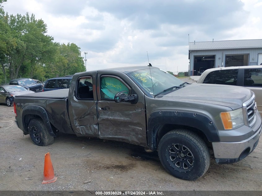 2013 GMC SIERRA 1500 K1500 SLE - 1GTR2VE73DZ132627