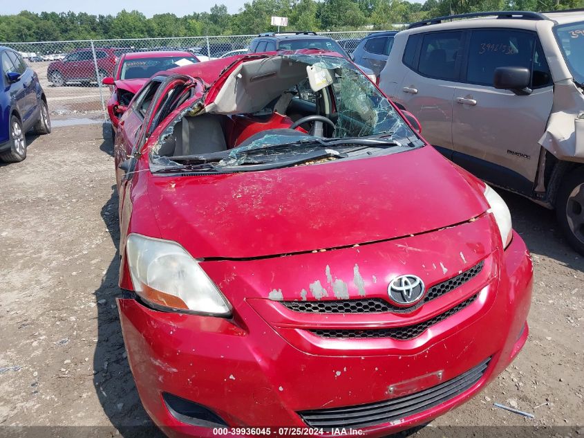 2007 Toyota Yaris VIN: JTDBT923371110962 Lot: 39936045