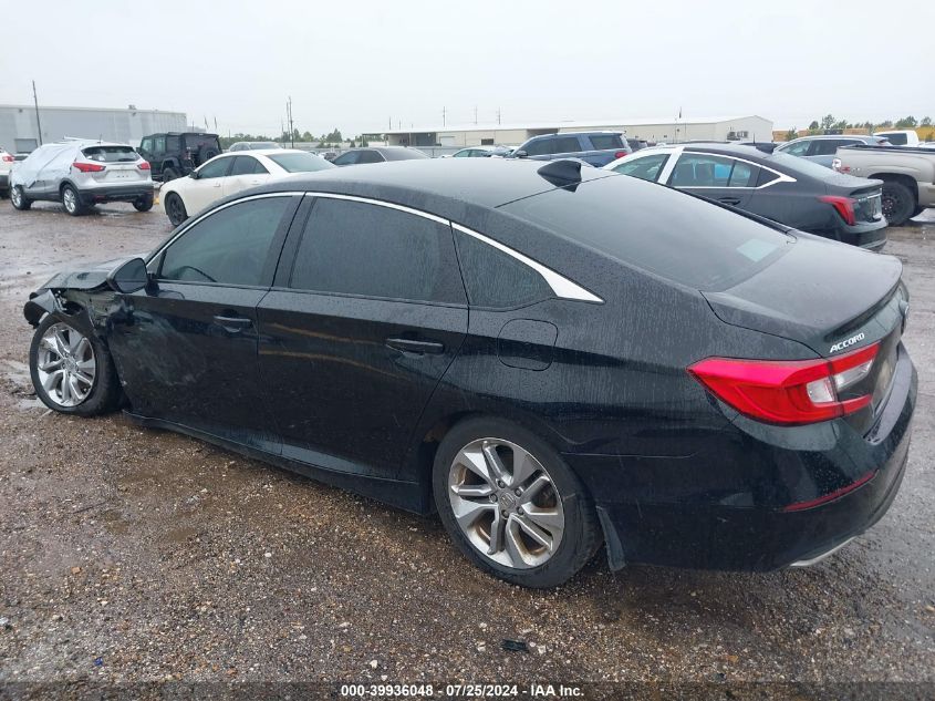 2018 Honda Accord Lx VIN: 1HGCV1F11JA204162 Lot: 39936048