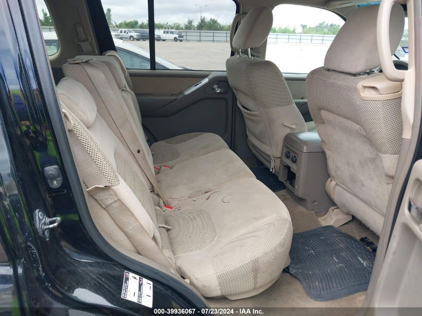 2010 Nissan Pathfinder Se VIN: 5N1AR1NN7AC604581 Lot: 39936067