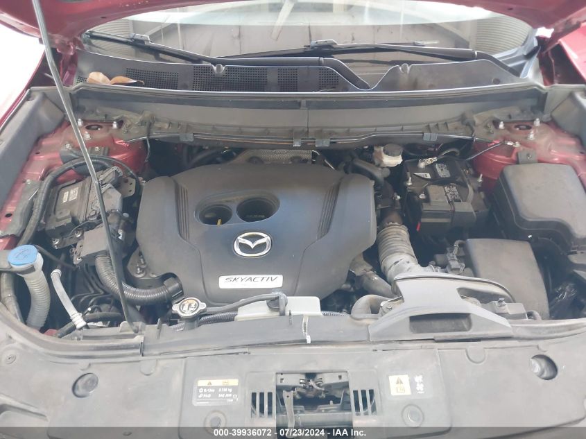 2016 Mazda Cx-9 Touring VIN: JM3TCACY8G0111988 Lot: 39936072