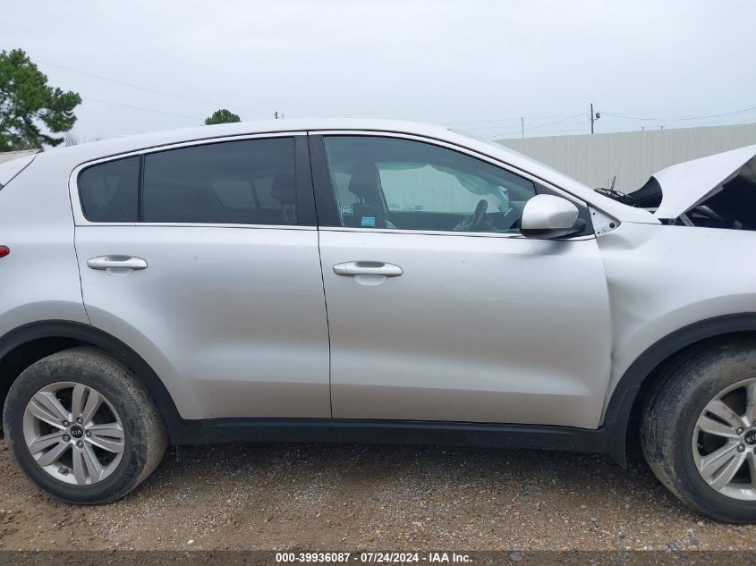 2019 Kia Sportage Lx VIN: KNDPM3AC6K7622898 Lot: 39936087