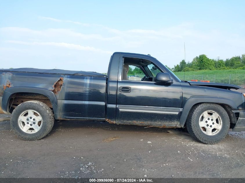 2005 Chevrolet Silverado 1500 Z71 VIN: 1GCEK14T65E206539 Lot: 39936090