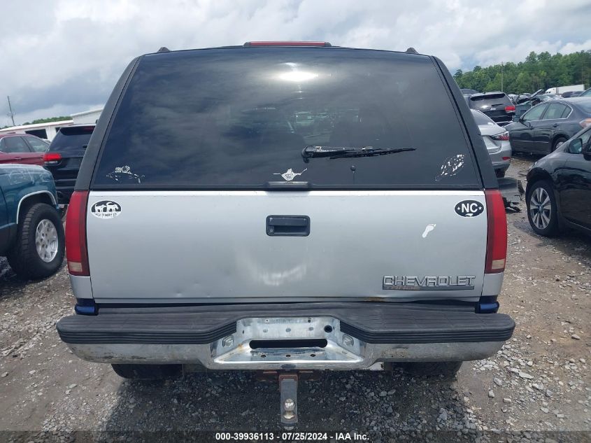 1995 Chevrolet Tahoe K1500 VIN: 3GNEK18KXSG108952 Lot: 39936113