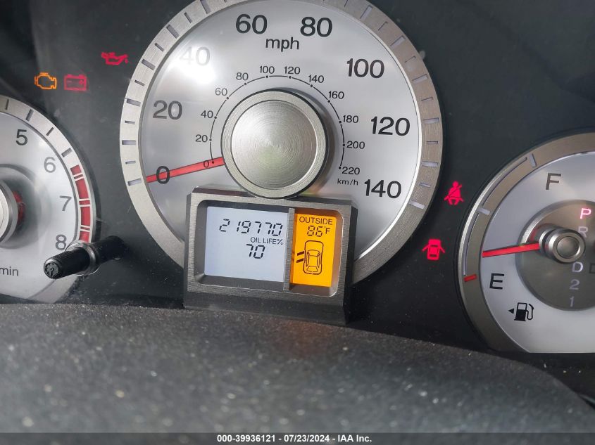 2009 Honda Pilot Ex-L VIN: 5FNYF385X9B021620 Lot: 39936121