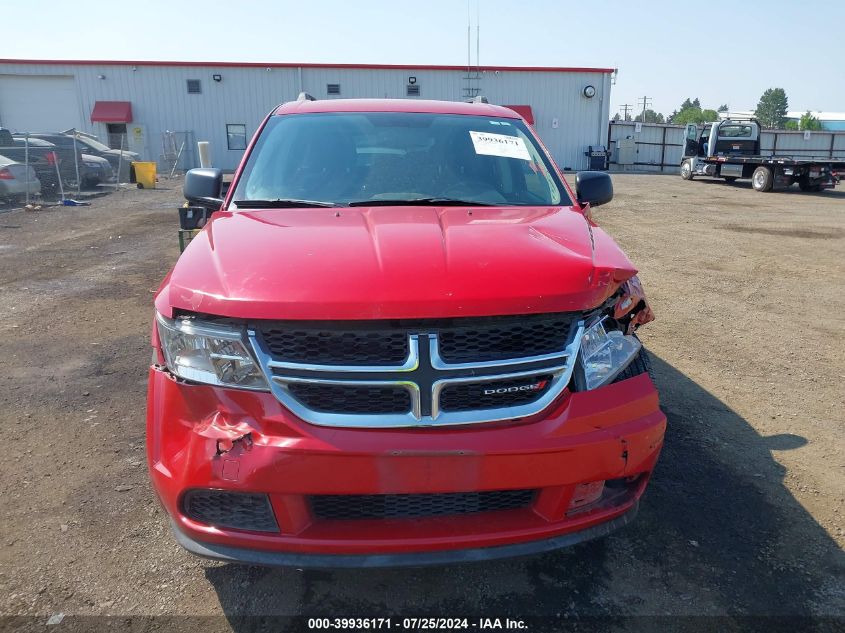 2014 Dodge Journey Se VIN: 3C4PDCAB1ET268621 Lot: 39936171