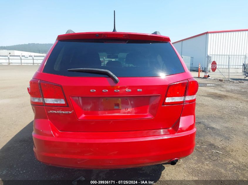 2014 Dodge Journey Se VIN: 3C4PDCAB1ET268621 Lot: 39936171