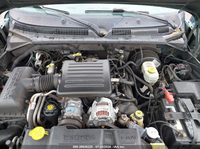 2000 Dodge Durango VIN: 1B4HS28N2YF248037 Lot: 39936220