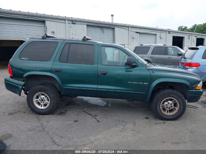 2000 Dodge Durango VIN: 1B4HS28N2YF248037 Lot: 39936220