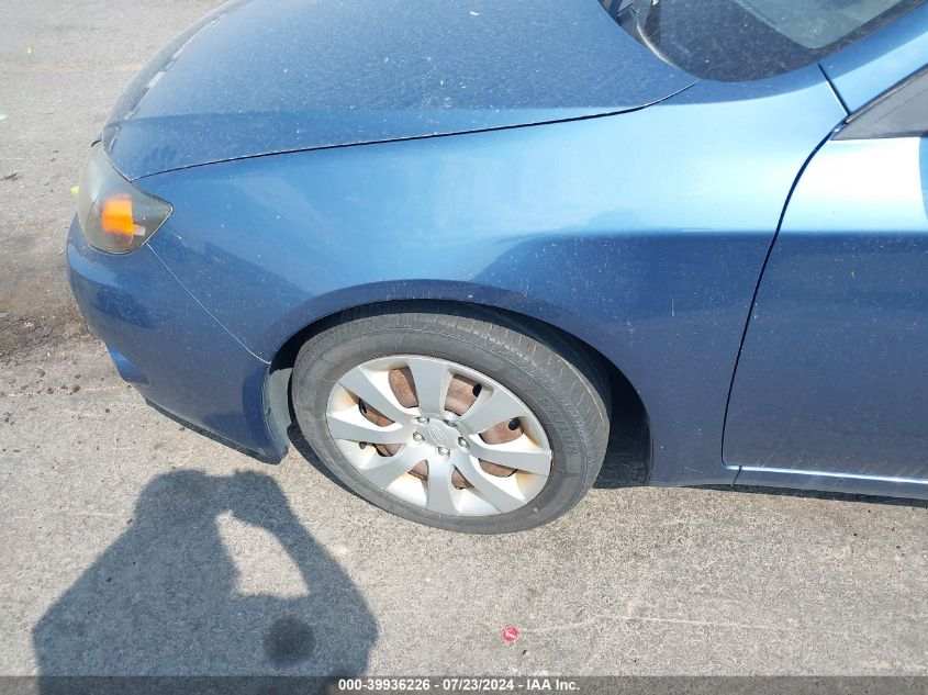 2008 Subaru Impreza 2.5I VIN: JF1GH61618H815453 Lot: 39936226