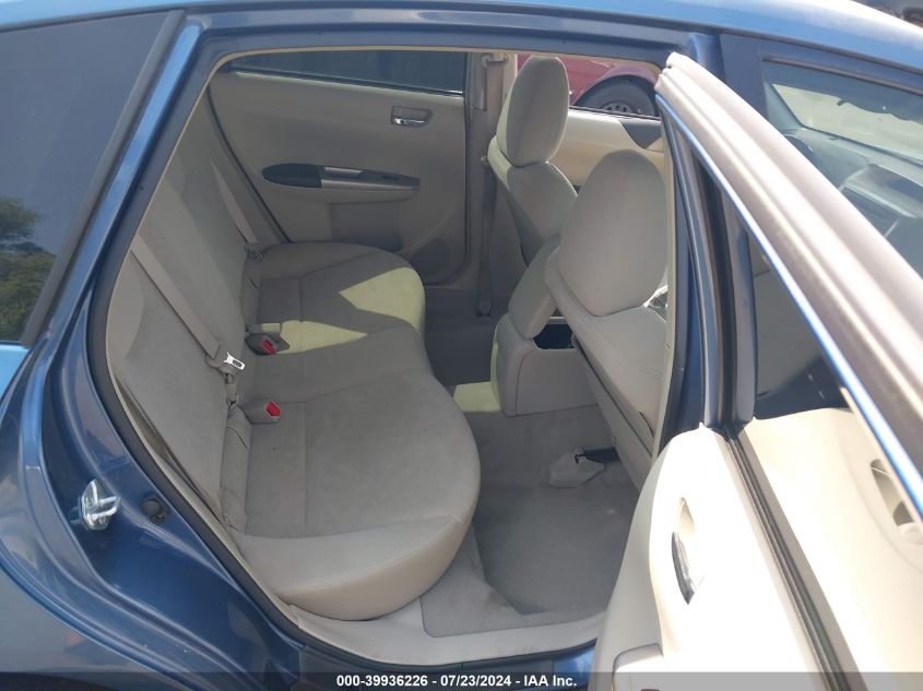 2008 Subaru Impreza 2.5I VIN: JF1GH61618H815453 Lot: 39936226