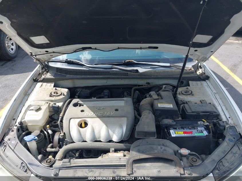 2008 Hyundai Sonata Gls VIN: 5NPET46C68H310741 Lot: 39936239